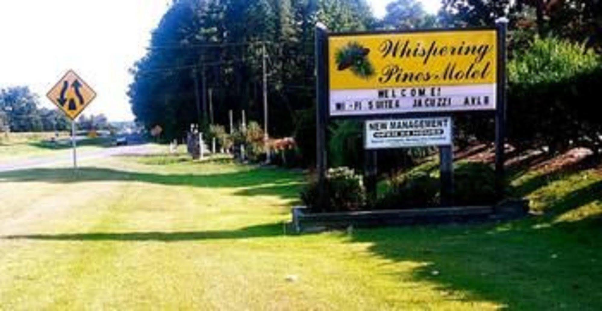 The Whispering Pines Motel- Whitestone White Stone Exterior foto